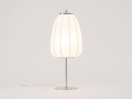 Soft Fabric White Table Lamp