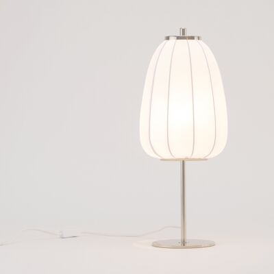 Soft Fabric White Table Lamp