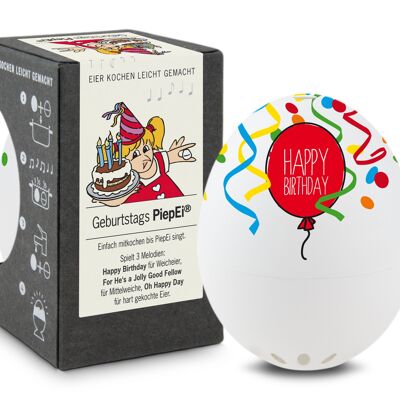 Birthday beep egg / intelligent egg timer