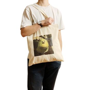 Drôle confus Shrek Meme Tote Bag Classique Meme Bag Inspiré 3