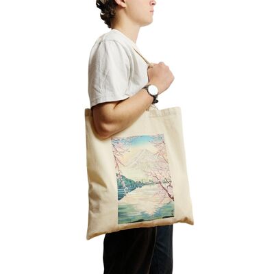 Hokusai: Thirty Six Views of Mount Fuji Canvas Tote Bag