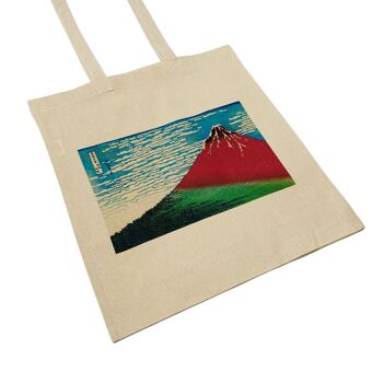 Art japonais Fine Wind, Clear Morning Tote Bag Hokusai 4