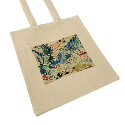 Henri Matisse Tote Bag Landscape at Collioure Vintage Abstra