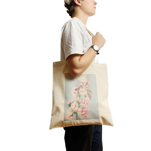 Floral Cherry Blossom Japanese Art Tote Bag Ozawa Kazumas