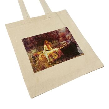 La Dame de Shalott par John William Waterhouse Tote bag 4