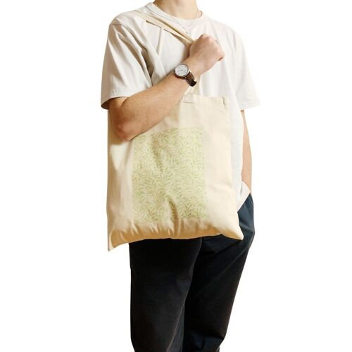 William Morris Willow Bough Sage Tote Bag Art Pattern Bag Fa