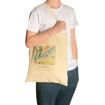 Henri Matisse Paysage à Collioure Tote Bag avec esthétique 2