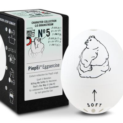 PiepEi Eggsercise / Character Collection / No.5 / Intelligent egg timer