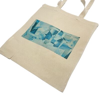 Tom O'Neill Brickwork Abstract Art Tote Bag Independent Art