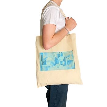 Tom O'Neill Brickwork Art abstrait Tote Bag Art indépendant 3