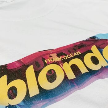 Frank Ocean Blond (Blonde) T-shirt fait à la main 4