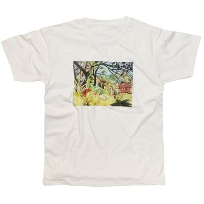 Rousseau Tiger in a Tropical Storm T-Shirt