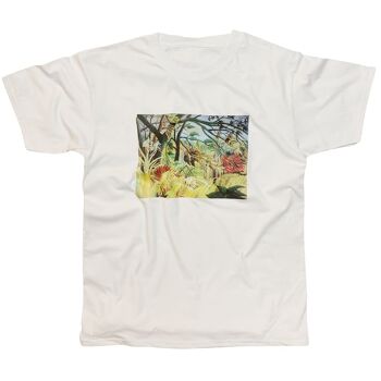 T-shirt Tigre de Rousseau dans une tempête tropicale 1