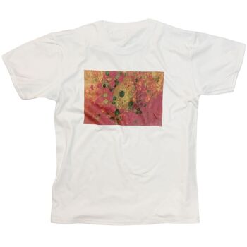 T-shirt Redon Capucines Fleur Rouge 1