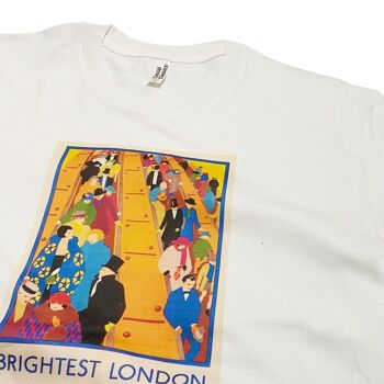 Londres affiche de voyage T-Shirt Vintage Art Print Londres 3