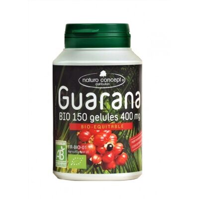 Guarana blanc bio 150 gelules (400mg)