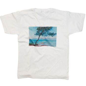 Claude Monet T-shirt Antibes Esthétique Vintage 1