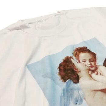 T-shirt Angel First Kiss de William-Adolphe Bouguereau 3