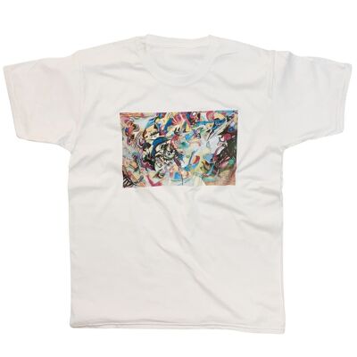 Kunst-T - Shirt der Kandinsky-Zusammensetzungs-VII abstrakte