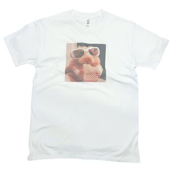 Hamster portant des lunettes T-Shirt drôle Cool Hamster Meme 4