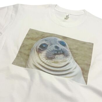 T-shirt drôle Fat Seal Chins, cadeau mème 1