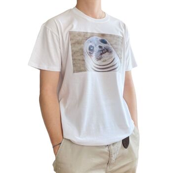 T-shirt drôle Fat Seal Chins, cadeau mème 4
