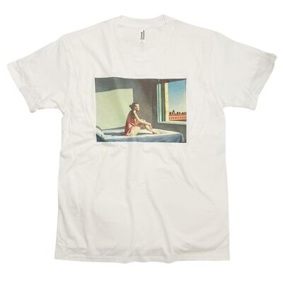 Edward Hopper Lady in Pink Vintage Art T-Shirt