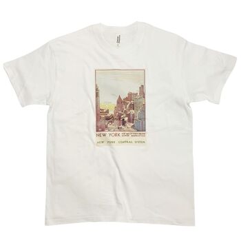 T-Shirt New York Manhattan, affiche de voyage Vintage, Art 1