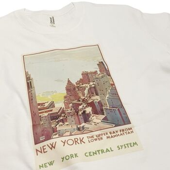 T-Shirt New York Manhattan, affiche de voyage Vintage, Art 3