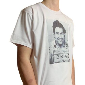 Pablo Escobar Mugshot T-shirt 4