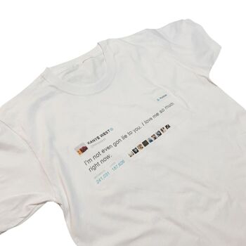 Kanye West Tweet T-shirt Je m'aime tellement en ce moment 1