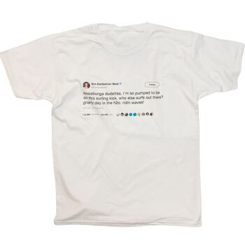 Kim Kardashian T-Shirt Célébrité Twitter Meme Tweet 1