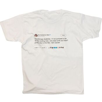 Kim Kardashian T-Shirt Célébrité Twitter Meme Tweet 2