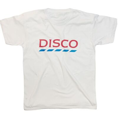 Camiseta Disco Logo Divertido