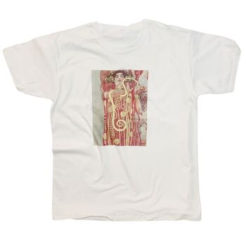 T-shirt Art Vintage Gustav Klimt Hygie 1