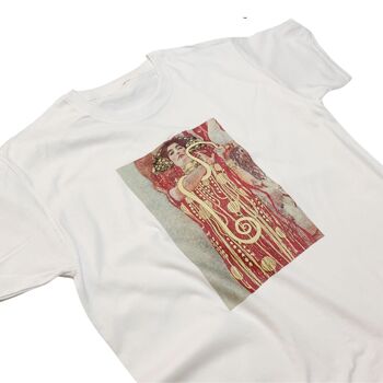 T-shirt Art Vintage Gustav Klimt Hygie 3