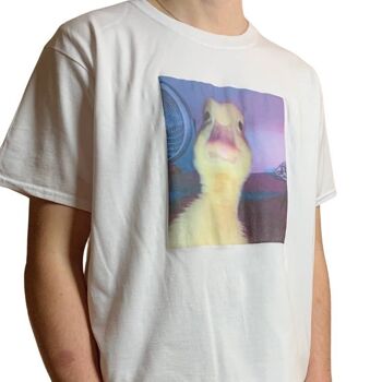Duck Stare Funny Meme T-shirt Regarder dans votre âme 3