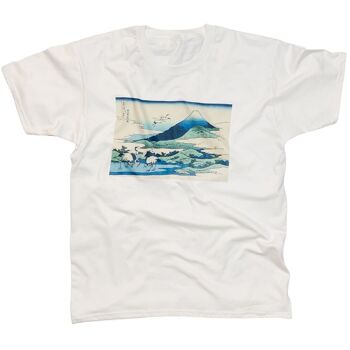 T-shirt d'art vintage de montagne japonaise 1