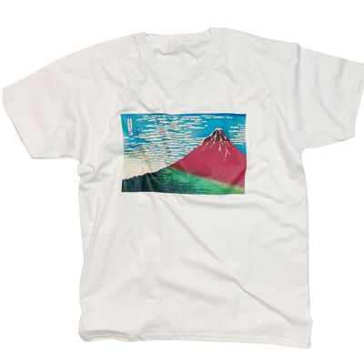 Japanisches Kunst-T-Shirt Feiner Wind, klarer Morgen