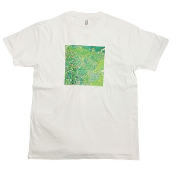 T-shirt Paysage de jardin italien Gustav Klimt 1