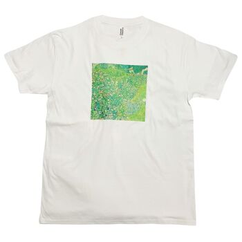 T-shirt Paysage de jardin italien Gustav Klimt 2