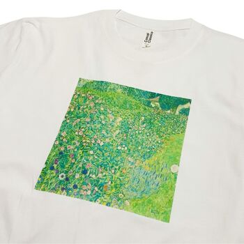 T-shirt Paysage de jardin italien Gustav Klimt 3