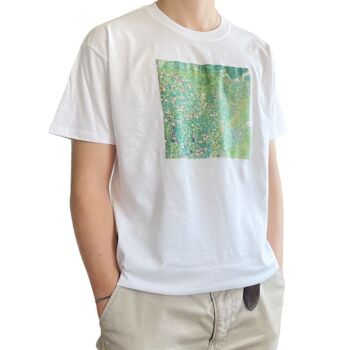 T-shirt Paysage de jardin italien Gustav Klimt 4