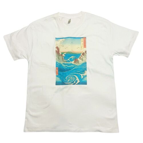 Utagawa Hiroshige T-Shirt Awa Province: Naruto Whirlpools