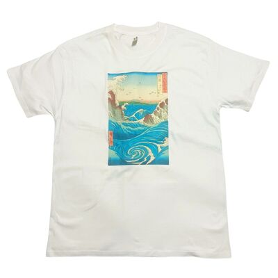 Utagawa Hiroshige T-Shirt Awa Provinz: Naruto Whirlpools