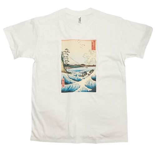 Naruto Whirlpools in Awa Province Vintage Japanese T-Shirt