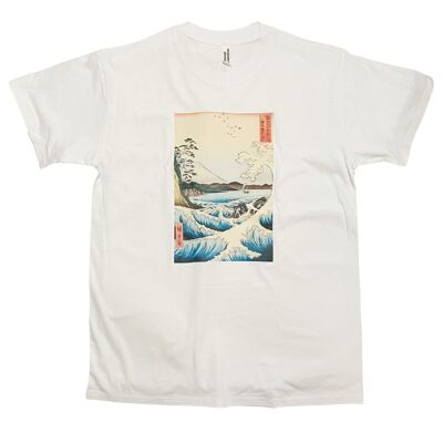 T-shirt giapponese vintage Naruto Whirlpools in Awa Province
