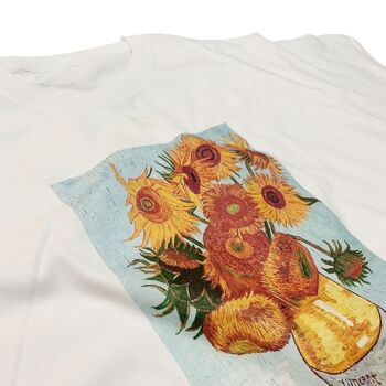 T-shirt Vincent Van Gogh Tournesol 4