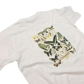 Adolphe Millot T-Shirt Papillon Histoire Naturelle 1