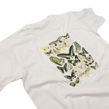 Adolphe Millot T-Shirt Papillon Histoire Naturelle 2